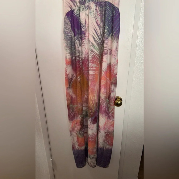 CHARLIE JADE BEADED MAXI DRESS SIZE MEDIUM SLEEVELESS DRESS MULTICOLOR NWT - Picture 7 of 8